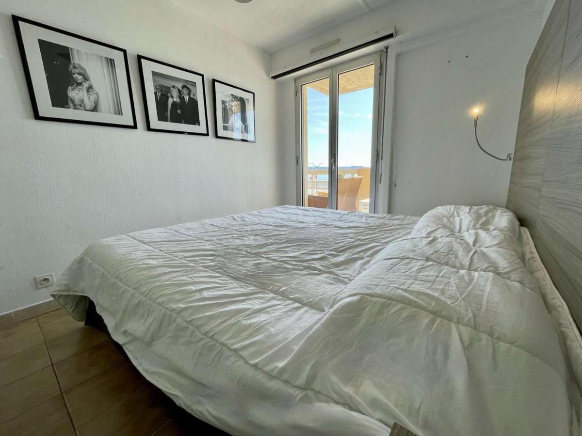 Superbe Apt 2P Front De Mer Pour 4 Pers Avec Terrasse - Cavalaire-Sur-Mer - Fr-1-226B-162 Ngoại thất bức ảnh